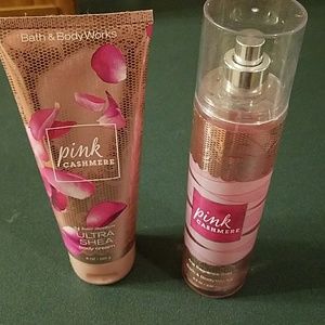 Pink cashmere bath and body works